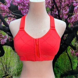 SHEFIT Ultimate Sports Bra, High Impact Sports Bra Bright Orange XS